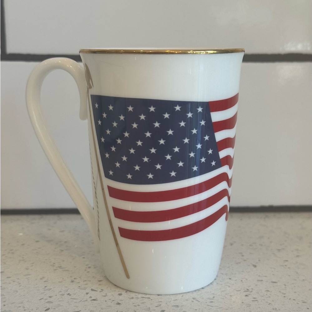 Lenox “God Bless America – United We Stand” Coffee Mug | NWT